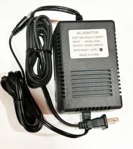 24Volt 50VA 2080ma Transformer AC Adaptor 2 prong Wall Plug with 2.1mm jack - Picture 1 of 1