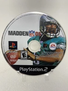 SOLO DISCO DEPORTIVO PS2 - MADDEN NFL 06 sin seguimiento JUEGO DE FUTBOL - Imagen 1 de 6