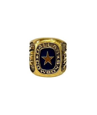 Dallas Cowboys HUGE Classic Football NFL Replica Ring Jewelry - Americas Team - Image 1 of 4