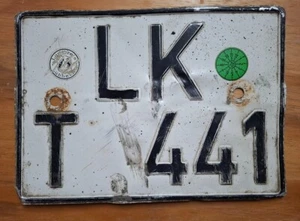 Nummernschild KFZ Kennzeichen LK - Bild 1 von 3