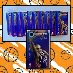 1994-95 SkyBox Emotion NBA Basketball Set - 80 Cards +3 Xcited, Jordan, Box Cuts - Bild 1 von 11