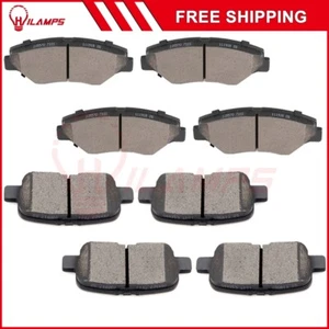 For 2003 2004 2005 2006 2007 2008 Honda Pilot 8pcs Front Rear Ceramic Brake Pads - Picture 1 of 8