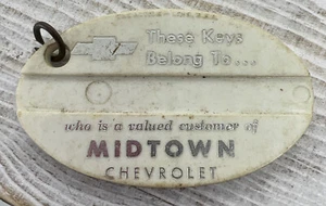Midtown Chevrolet Werbung Schlüsselanhänger Auto KFZ Chevy Händler - Bild 1 von 2