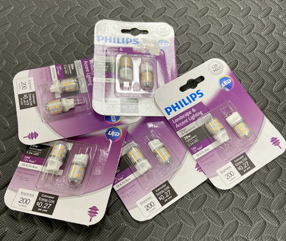 Philips 20 Watt Replacement 2-Pack LED T4 G8 BiPin Base Special Purpose Bulbs 5P - Image 1 of 1