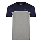 Slazenger Men's Lightweight Cotton Tee Shirt (Tarique) 2XL-6XL, 2 Colours