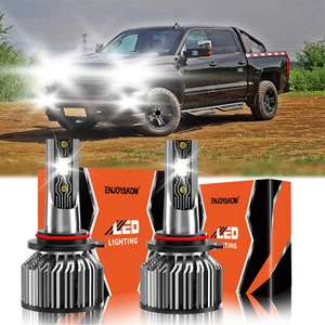 LED Headlight Kit Bulbs High Beam For Chevy Silverado 2500 HD Classic 2007-2007 - Foto 1 di 11