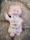 Jolie Petite Statue Vintage Tribale Tonaca Azteque Maya Poterie 15 Cm