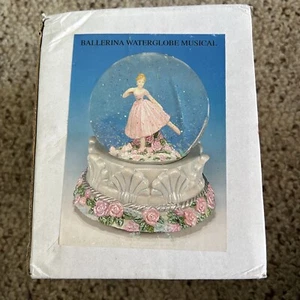 Vintage Kurt S Adler 6" Musical Ballerina Waterglobe With Box New, unbenutzt J4127 - Bild 1 von 7