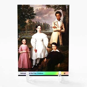 BELIZAIRE AND THE FREY CHILDREN Jacques Amans Painting Card 2023 GleeBeeCo #BLJC - Picture 1 of 2