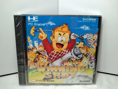 NEW Unopened "WINNING SHOT" NEC TurboGrafx-16 PC Engine DATA EAST Game JAPAN - Image 1 of 4
