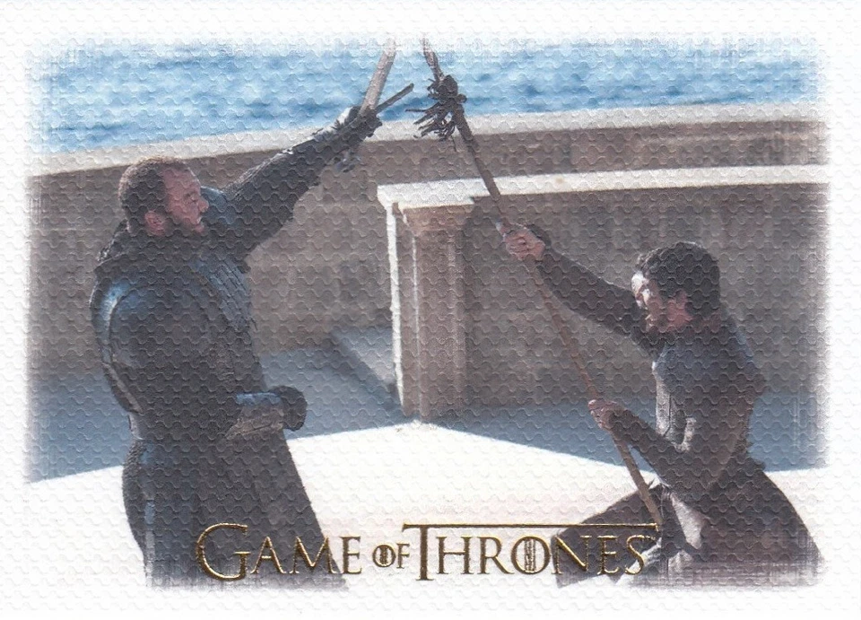GAME OF THRONES LEGENDS OF THE REALM - MEMORABLE DUOS CHASE CARD MD66 (70/75) - Image 1 of 1