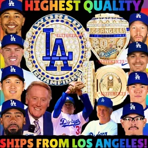 2024 LA Los Angeles Dodgers WS World Series CHAMPIONSHIP RING BETTS FREEMAN - Picture 1 of 4