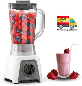 BATIDORA DE VASO MOULINEX PICA HIELO CUCHILLAS EXTRAIBLES - Imagen 1 de 4