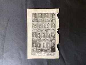 Original 1906 Bild von Brooklyn Superbas Team (später in Dodgers umbenannt) - Bild 1 von 1