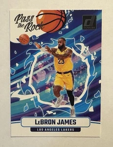 2024-25 Panini Donruss LeBron James #4 Pass the Rock Lakers - Picture 1 of 2
