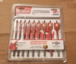 Diablo 9 pc SPEEDemon Spade Bit Set (9-Piece) DSP2930-S9 - Picture 1 of 2