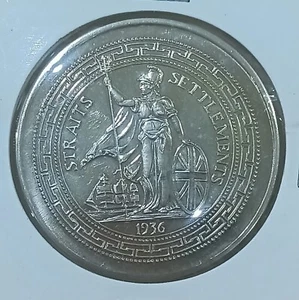 GREAT BRITAIN FANTASY PROOF CROWN MEDAL PATTERN EDWARD VIII 1936 - Picture 1 of 2