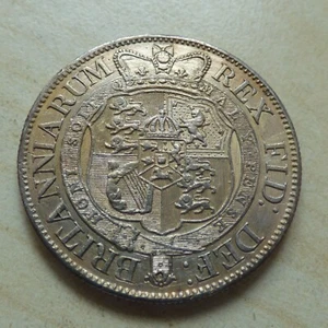 Georg III Halbkrone 1820 Silber High Grade (myrefn18072) - Bild 1 von 4