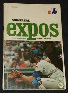 1970 MONTREAL EXPOS (2nd year in MLB) vs SAN DIEGO PADRES - PROGRAM Vol.2 No.1 - Picture 1 of 6