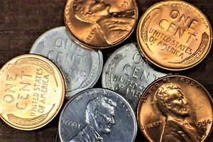 Coins Wheat Cent Cents steel ~Mouse Pad ~ MousePad ~ BU UNC ms 70 coin EXCLUSIVe - Picture 1 of 7