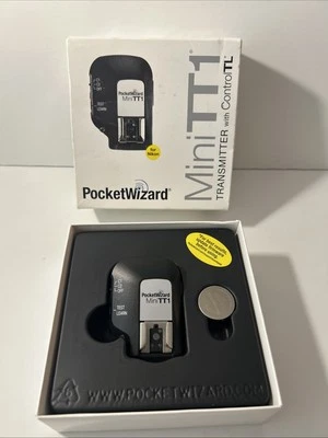 PocketWizard MiniTT1 Radio Transmitter for Nikon TTL Flashes & DSLR Cameras - Image 1 of 4