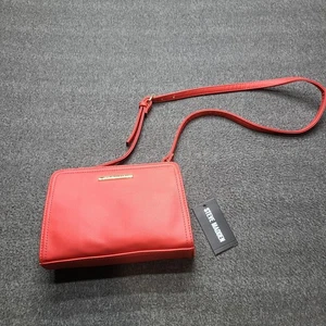 Bolso Bandolera Steve Madden Mujer Talla Única Coral Correa Ajustable Cremallera Cartera - Imagen 1 de 9