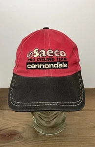 Vintage Cannondale Saeco Hat Podium Cap Pro Cycling Team Cipollini Era RARE FIND - Picture 1 of 14
