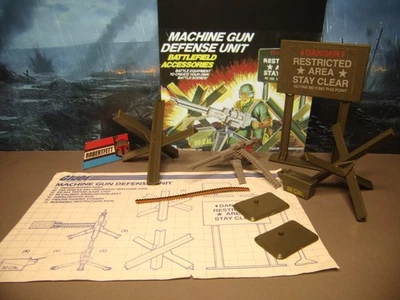 GI Joe Vintage 1984 MACHINE GUN DEFENSE UNIT, Lot E, 100% COMPLETE, Hasbro 1:18 - Image 1 of 4