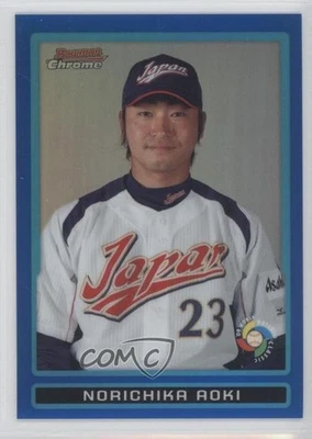 Bowman Draft Blue Refractor 2009/99 Norichika Aoki #BDPW35 Foto 1 de 2