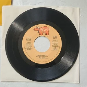 The Bee Gees ~ Night Fever/ Down The Road ~ RSO 45 RPM Record - Picture 1 of 4