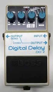 BOSS DD-2 Digital Delay Guitar Effects Pedal MIJ 1985 #115 DHL Express or EMS - Picture 1 of 12
