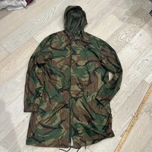 Polo Ralph lauren Benton Parka Anorak  Jacket Coat Camo Mens Medium Green Multi - Picture 1 of 8