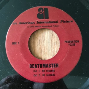 DEATHMASTER 45 (American International Pictures #7216 1972) movie radio spots - Picture 1 of 2