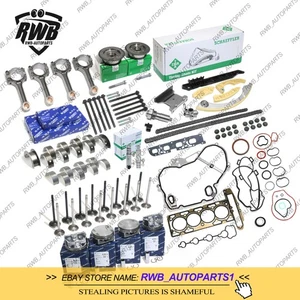 OEM Engine Overhaul Rebuild Kit &Timing Chain set for 10-17 Buick Chevy GMC 2.4L - Picture 1 of 11