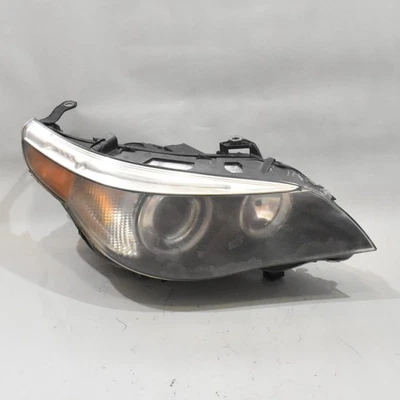 04-07 BMW E60 525i 530i 545i Right Passenger Headlight Xenon HID Adaptive AFS - Image 1 of 4