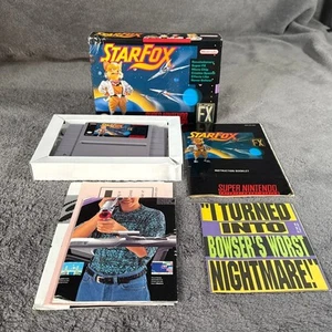 Star Fox (Super Nintendo SNES) Complete CIB - Tested - Authentic - Bild 1 von 11