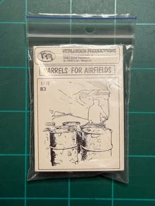 Verlinden Productions Maßstab 1:72 - Fässer für Flugplätze WWII - Nr. 83 - Lot #2 - Bild 1 von 2