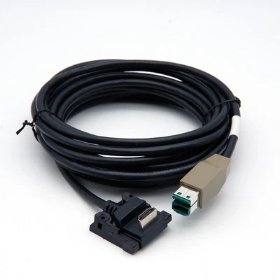 Ingenico Lane Terminal Pinpad Card Reader Cable Dual Gang USB 12V 5m 296116381AE - Image 1 of 3