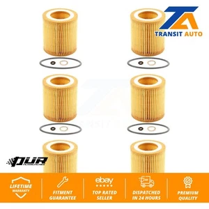Engine Oil Filter (6 Pack) For BMW X5 X3 328i xDrive X1 323i 320i 335i X6 128i 1 - Picture 1 of 1