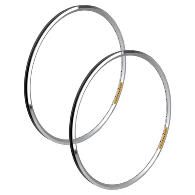 Pack of 2 Velocity Dyad Rim - 700, Rim, Silver, 40H, Clincher - Image 1 of 2