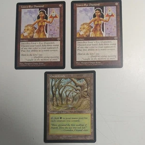 MTG Lion s Eye Diamond X2 Gaea s Cradle X1 (English Version) No.PM400 - Picture 1 of 2