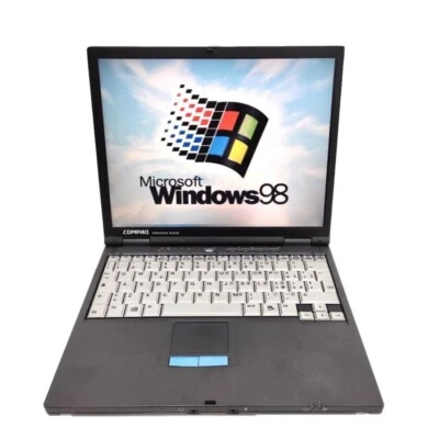 Mini Notebook PC Portatile COMPAQ 12,1" Windows 98 Porta Seriale Pentium 3 22013 - Immagine 1 di 4