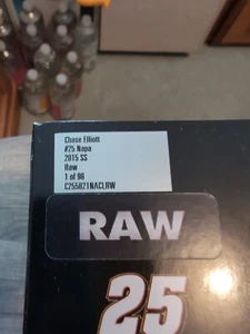 CHASE ELLIOTT 2015 NAPA RAW #25 FIRST CUP CAR 1/24 SCALE ACTION RAW - Picture 1 of 3