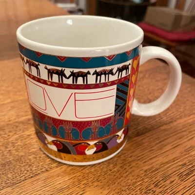 Taza de café Objects d'Heart de Laurel Burch hecha en Japón Foto 1 de 4