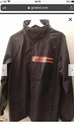 Prada Sport Luna Rossa 2003 Challenge Gore-Tex Technical Jacket Size Large - Image 1 of 4