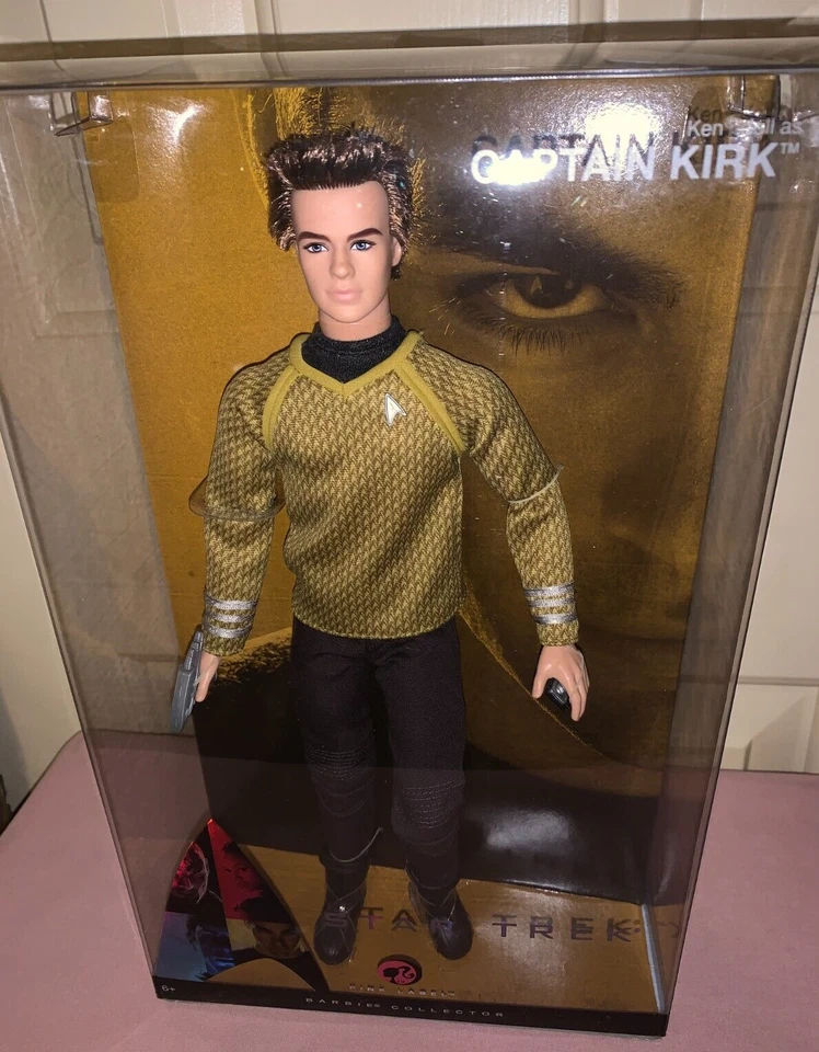 Barbie Star Trek Captain Kirk Ken 2009 Pink Label 50th Anniversary #N5502
