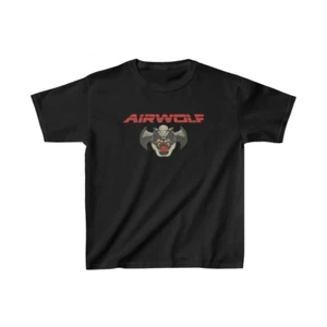 Airwolf Team Insignia 1984 Vintage Kid's T-Shirt - Picture 1 of 36