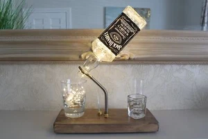 Jack Daniels Bottle Light (70cl). Unique Lamp & Whiskey Lover Gift for The Home - Picture 1 of 8