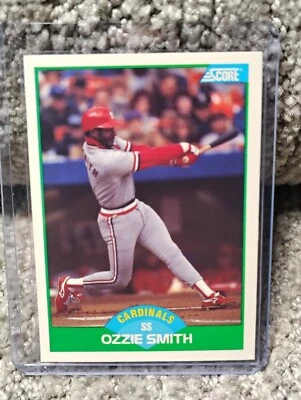 1989 Score - #80 Ozzie Smith - Image 1 of 2