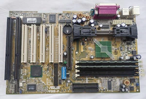 ASUS P3B-F slot1, with 2ISA,5PCI,Agp 2x,SDRAM, rev 1.03 - Bild 1 von 15